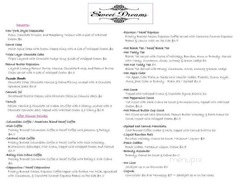 The New Inn at Lackawaxen - Lackawaxen, PA menu_pic