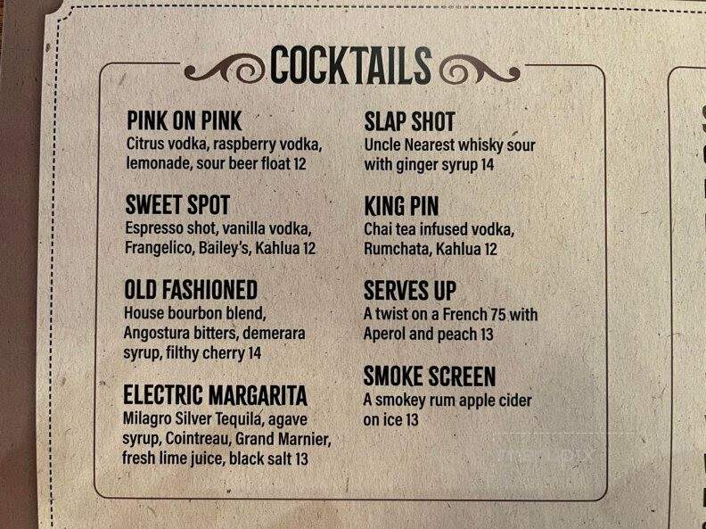 Pillbox Tavern - Saint Paul, MN menu_pic