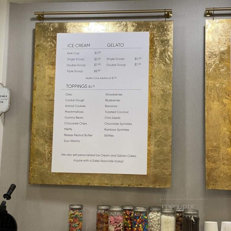 Moena Sweets - Honolulu, HI menu_pic