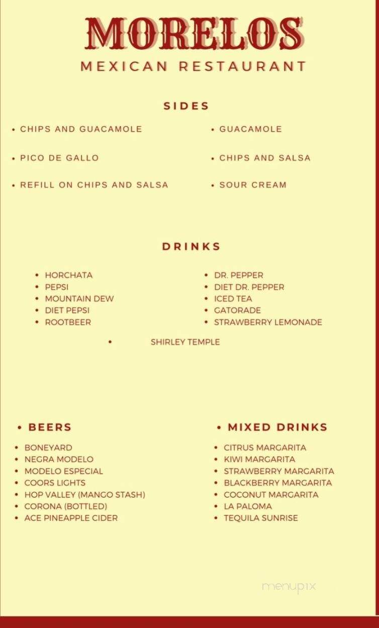Morelos Mexican Restaurant - Coburg, OR