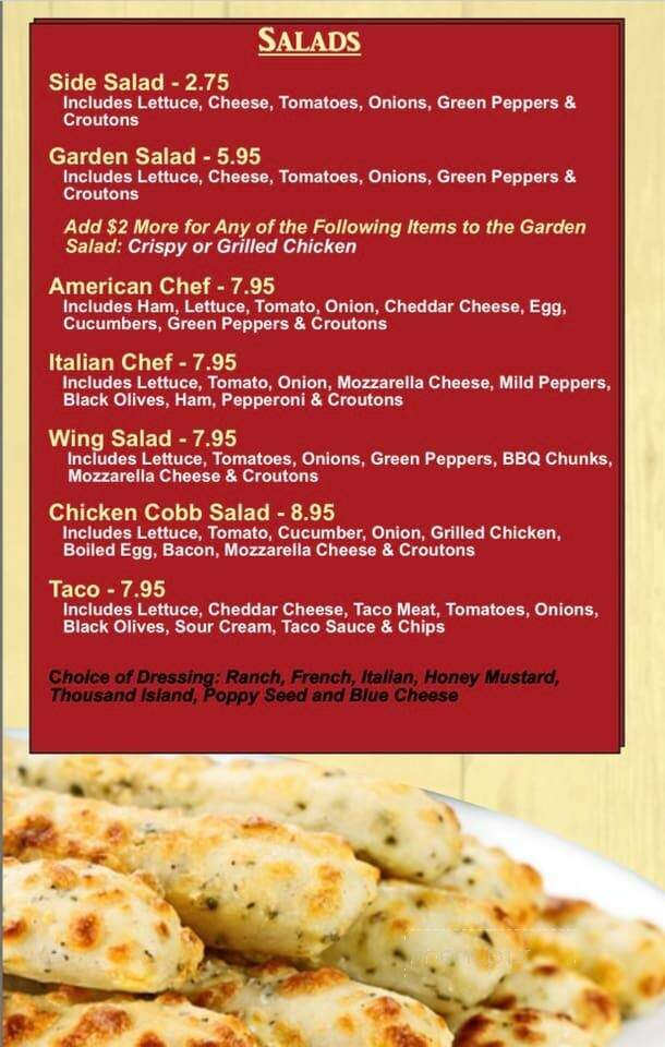 Angelo's Pizza Co - Carey, OH menu_pic