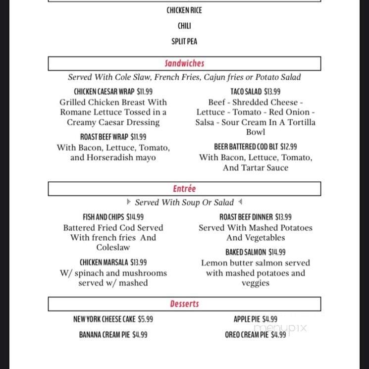 New Hartford Diner - New Hartford, CT menu_pic
