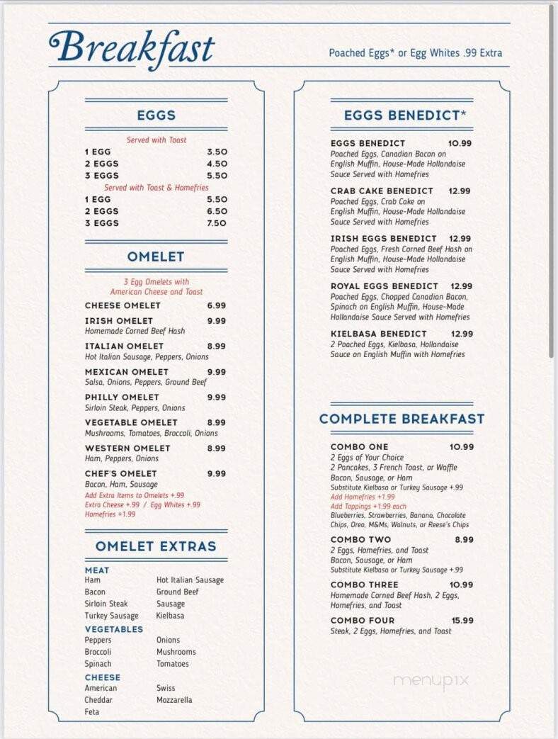New Hartford Diner - New Hartford, CT menu_pic
