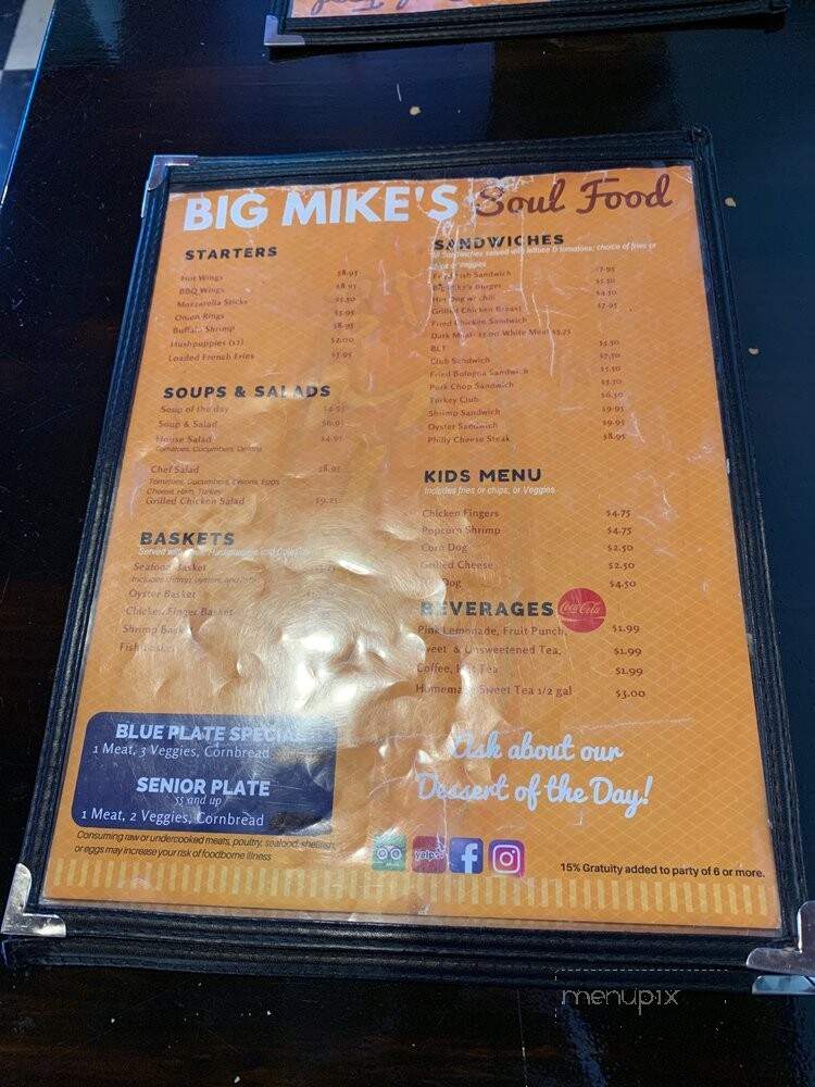 Big Mike's Soul Food - Myrtle Beach, SC