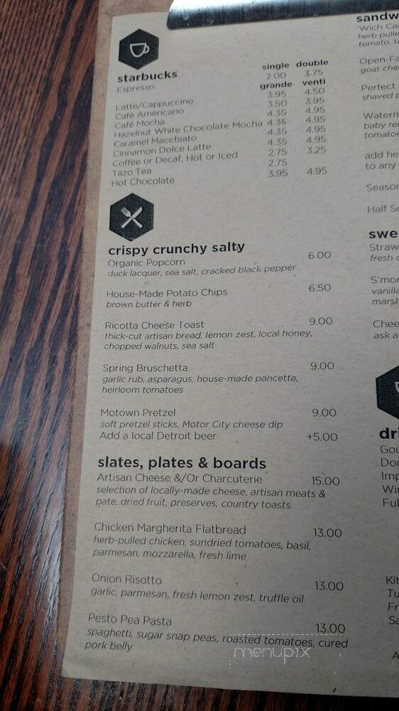 Kresge Court and cafedia - Detroit, MI menu_pic