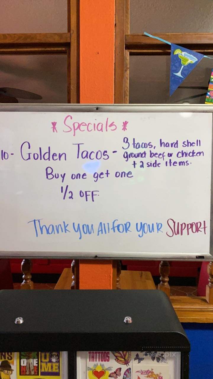 Carmelita's Mexican Restaurant - New Port Richey, FL menu_pic