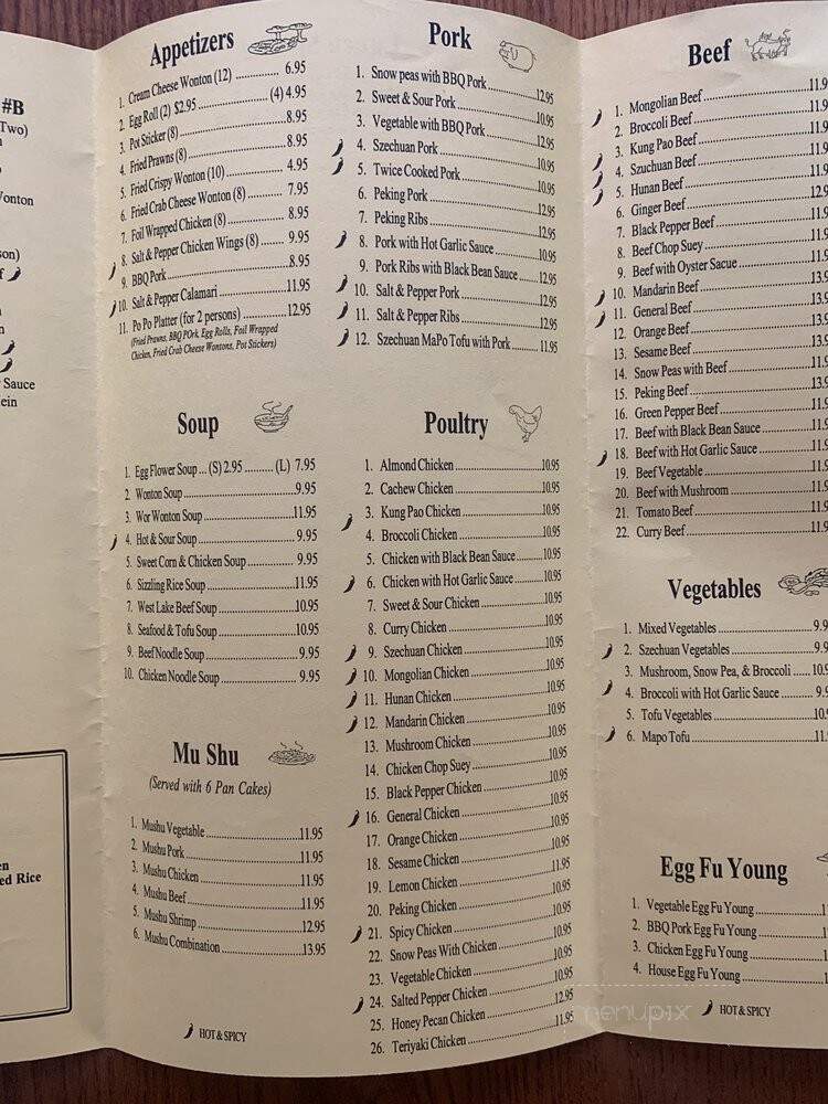 Lucky Chinese - Red Bluff, CA menu_pic