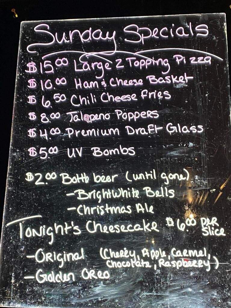 Joey Armadillos - Niles, MI menu_pic