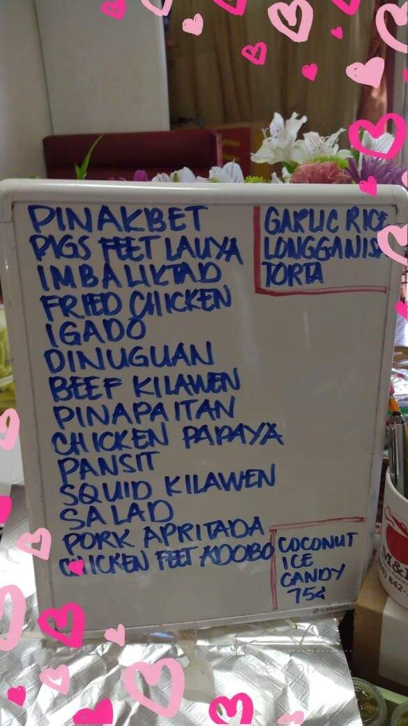 M & N Filipino Restaurant - Honolulu, HI menu_pic