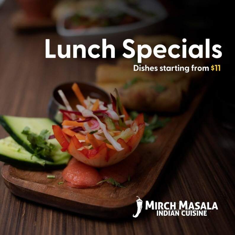 Mirch Masala Restaurant - Delta, BC menu_pic