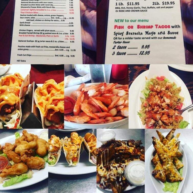 Rose & Crown Restaurant - Kingston, ON menu_pic