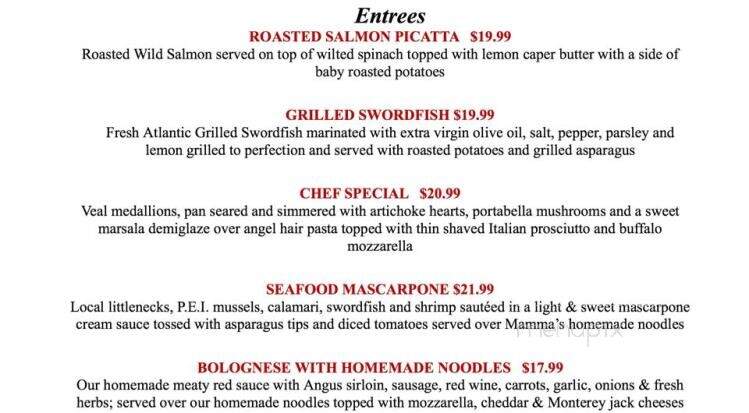 Mamma Mia's Pizza - Marshfield, MA menu_pic
