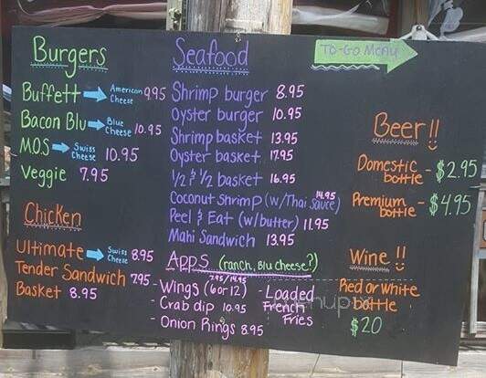 Backwater Jack's - Washington, NC menu_pic