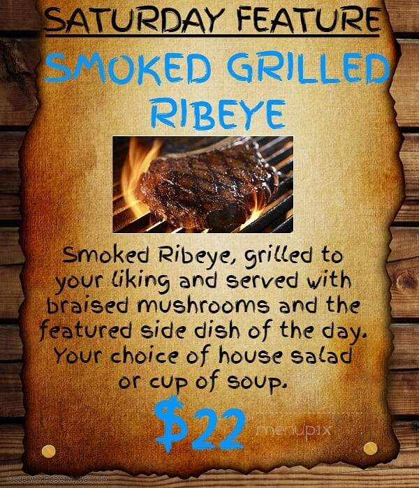 North Park Lounge Deckhouse - Cranberry Township, PA menu_pic