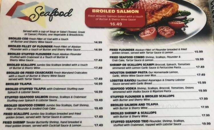 Shelly's Pike Inn - Houston, PA menu_pic
