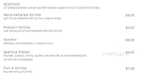 Capri's Italian - Easley, SC menu_pic