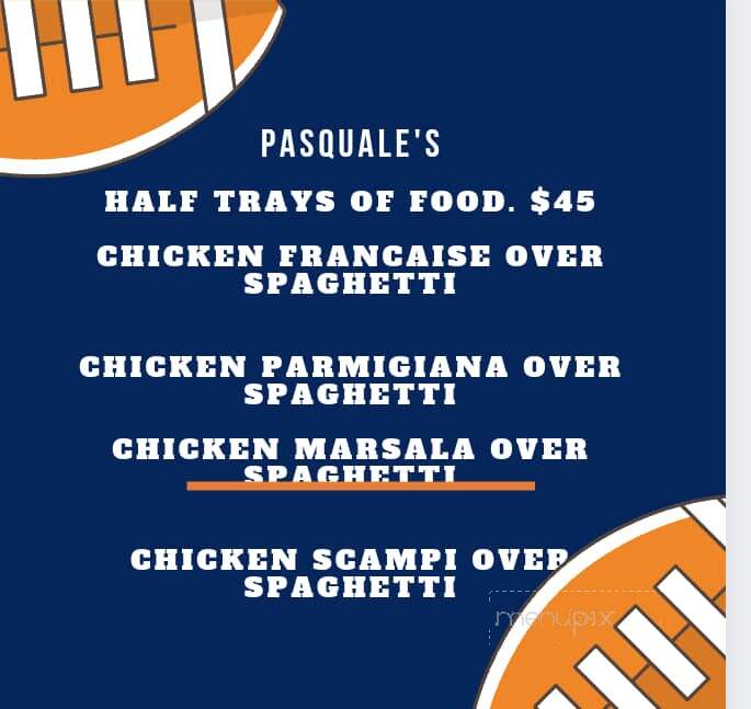Pasquale's Ristorante & Pizza - Hanover Township, PA menu_pic