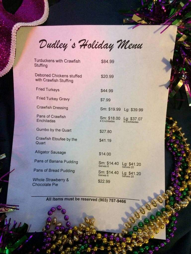 Dudley's Cajun Cafe - Longview, TX