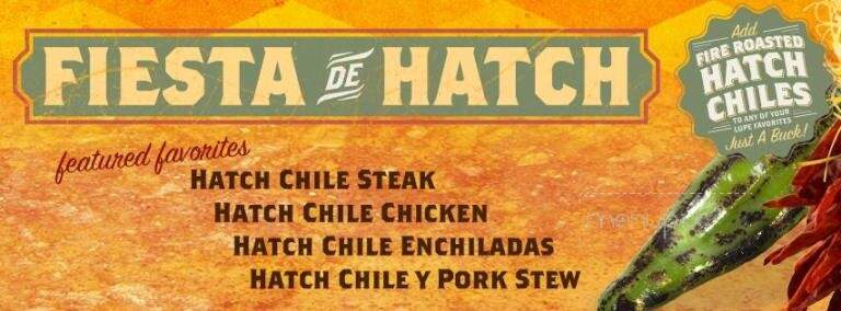 Lupe Tortilla 7 Woodlands - Shenandoah, TX menu_pic