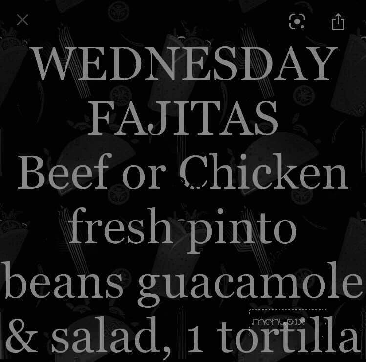 Terrazas Restaurant - Pecos, TX menu_pic