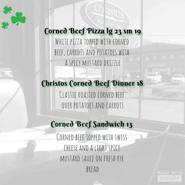 Christos Pizza & Restaurant - Wallingford, CT