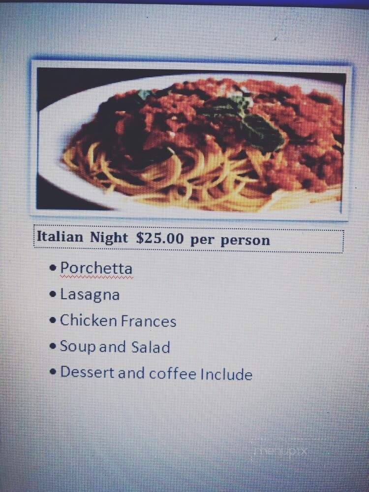 Par For The Course - Berlin, CT menu_pic
