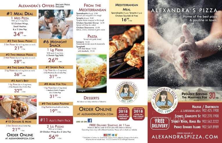 Alexandra's Pizza - Dartmouth, NS