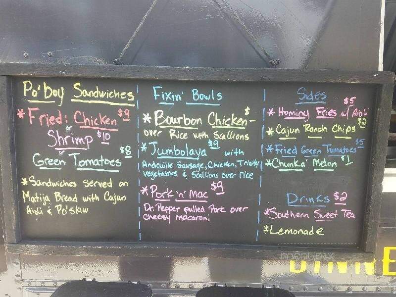 Sweet T's Southern Style Food Truck - Westerville, OH menu_pic