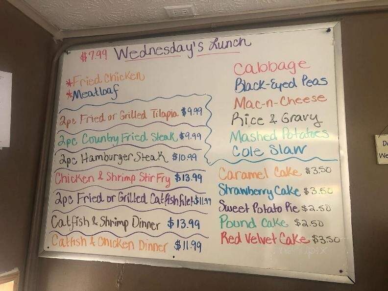 Annie D's - Buena Vista, GA menu_pic