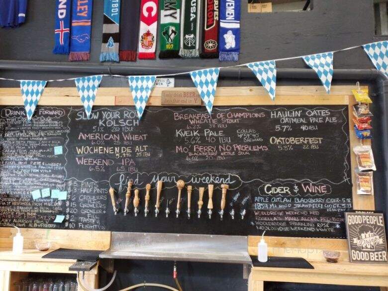Weekend Beer Company - Grants Pass, OR menu_pic
