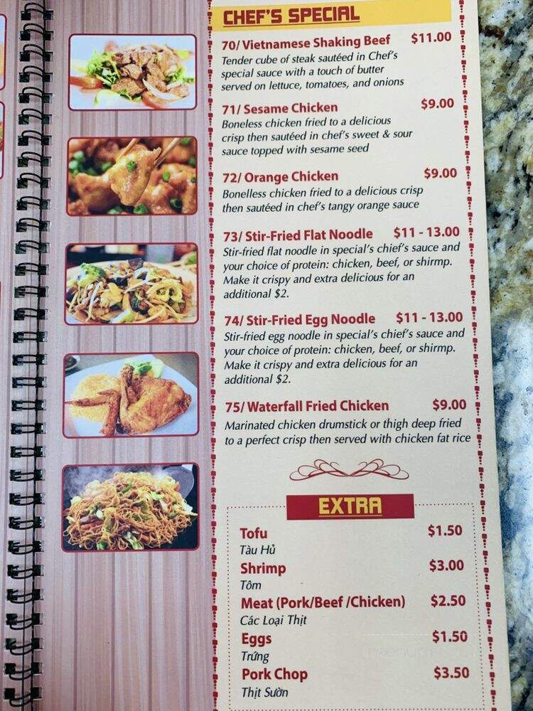Pho Hong - Lockhart, TX menu_pic