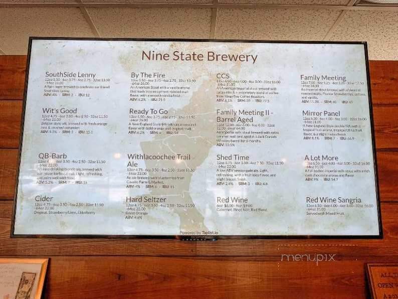 Nine State Brewery - Inverness, FL