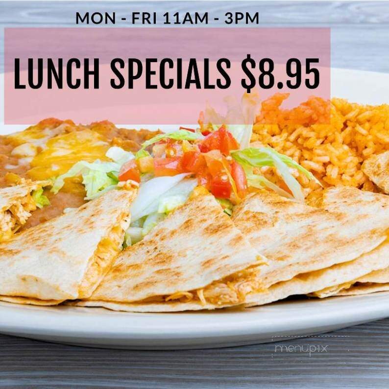 Las Margaritas Cocina & Cantina - Rosamond, CA menu_pic