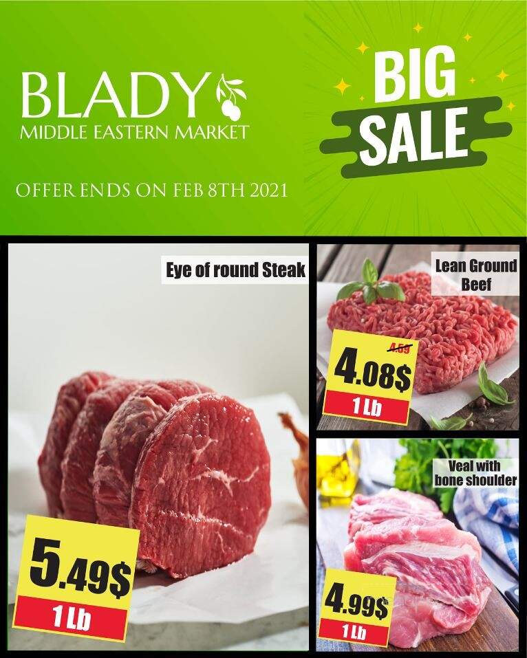 Blady Middle Eastern - Winnipeg, MB menu_pic