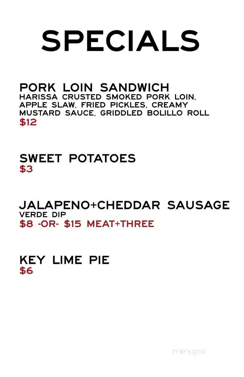 Ray Ray's Hog Pit - Granville, OH menu_pic
