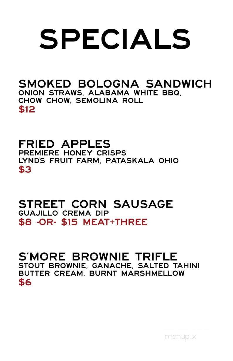 Ray Ray's Hog Pit - Granville, OH menu_pic