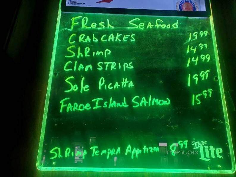 Bill and Babe's - Winamac, IN menu_pic