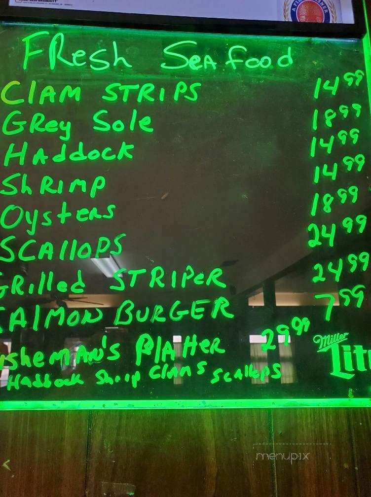 Bill and Babe's - Winamac, IN menu_pic