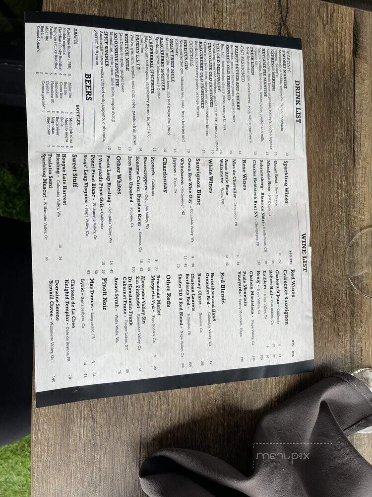 American Tapas Bar - Fort Lauderdale, FL menu_pic