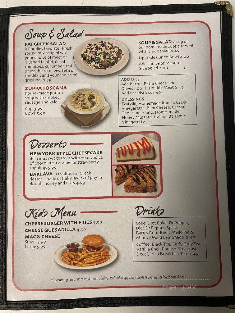 Foodies Gyro Fusion - Russellville, AR menu_pic