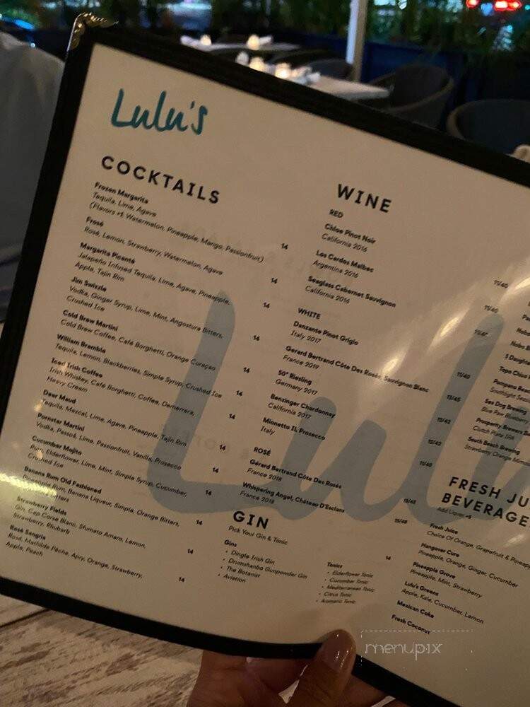 Lulu's Cafe & Cocktails - Delray Beach, FL