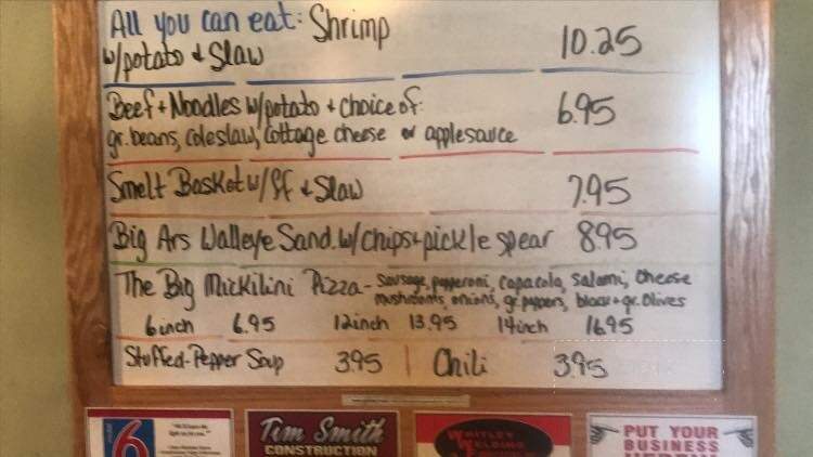 Crossroads Inn - Columbia City, IN menu_pic