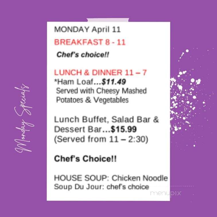 Dutch Kitchen - Dalton, OH menu_pic