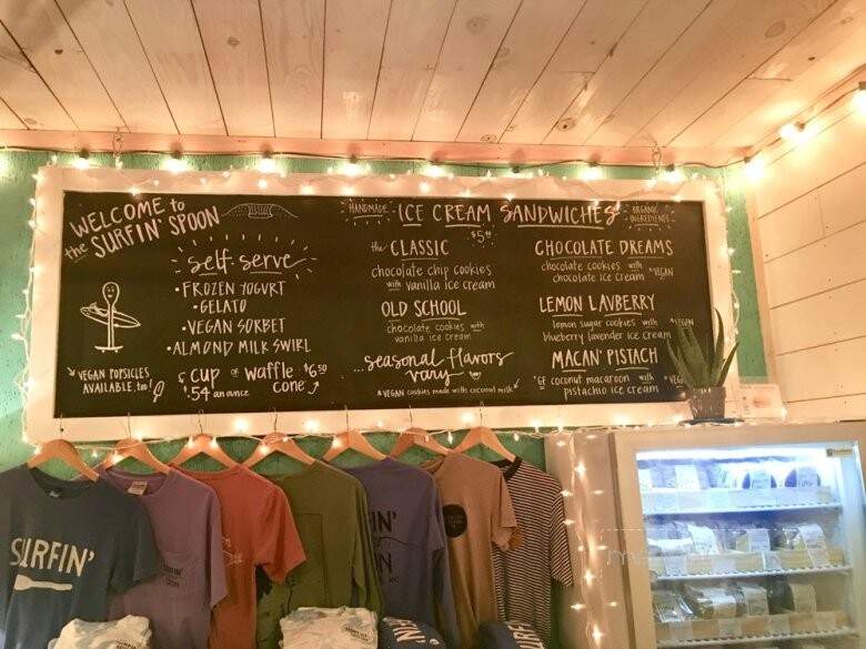 Surfin' Spoon - Nags Head, NC menu_pic