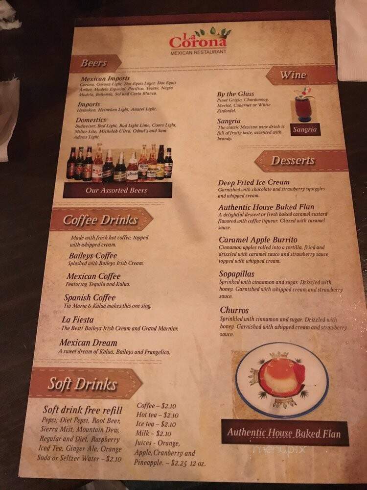 La Corona Mexican Restaurant - Rochester, NH