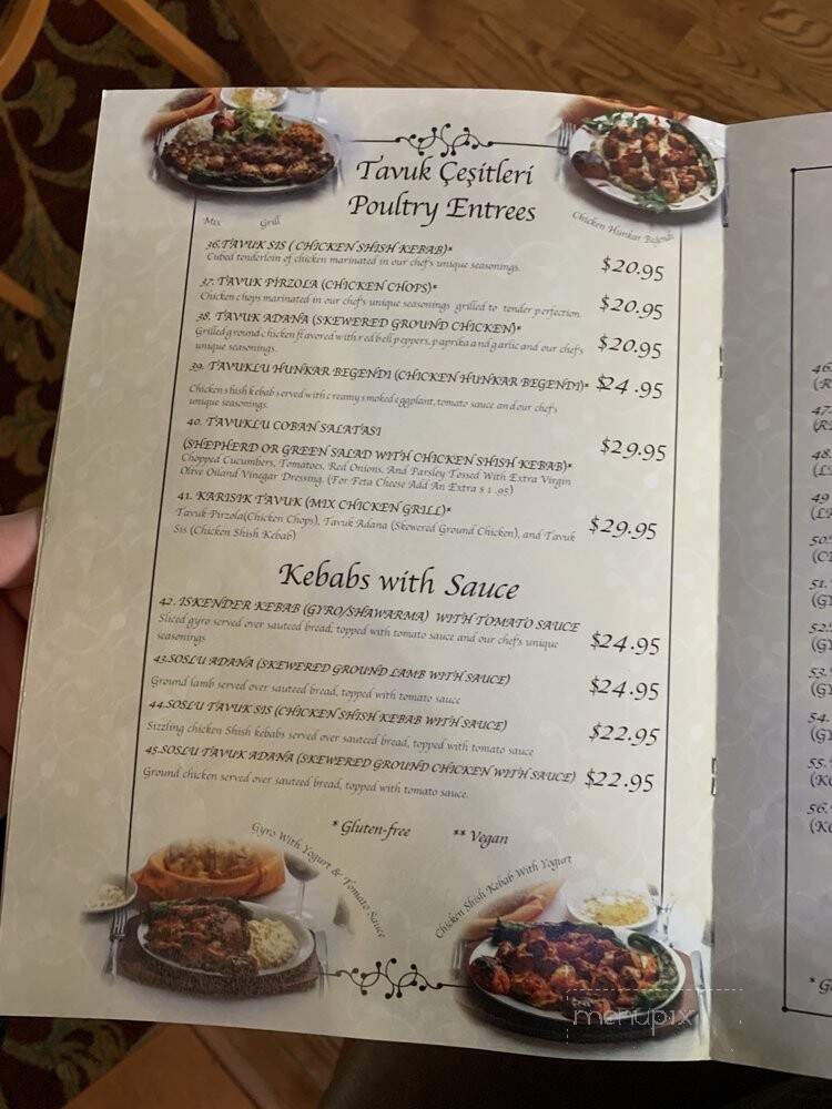 Bridge Turkish & Mediterranean Grill - Highland Park, NJ menu_pic