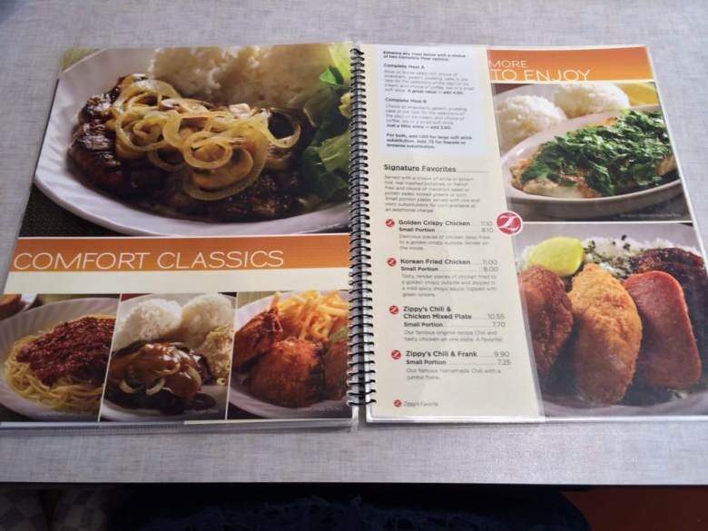 Zippy's Hilo - Hilo, HI menu_pic