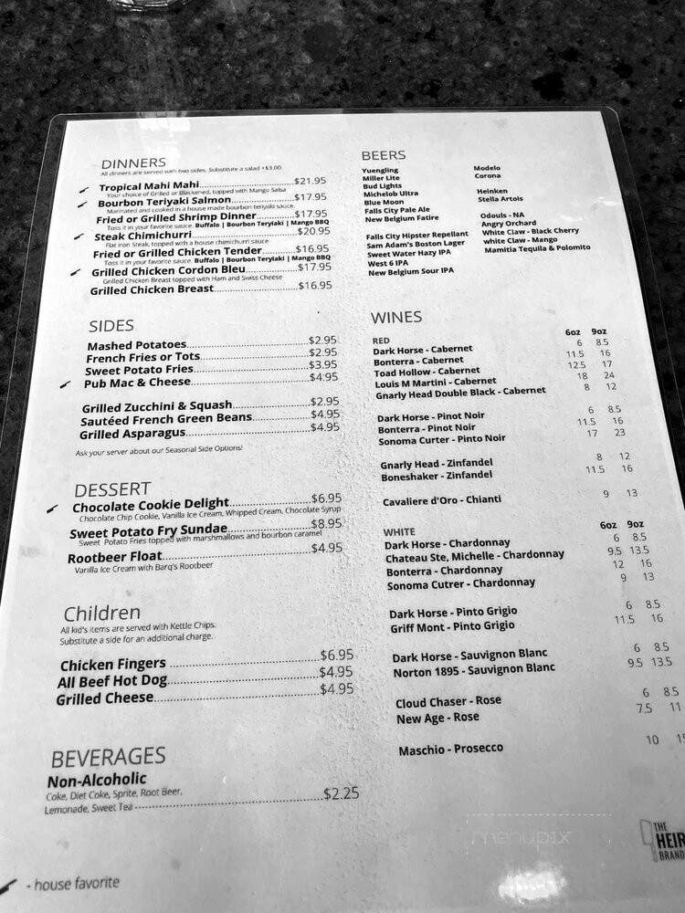 Karem's Grill & Pub - Prospect, KY menu_pic
