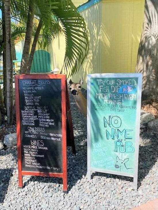 No Name Pub - Big Pine Key, FL menu_pic