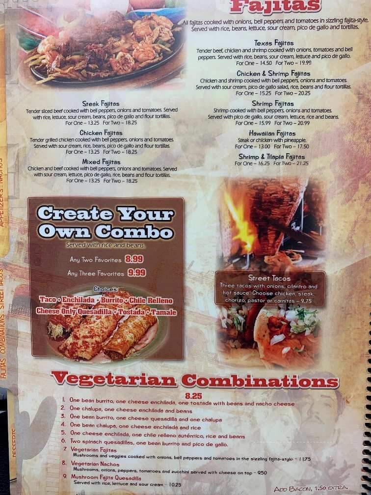 Rio Grande - Summerfield, NC menu_pic